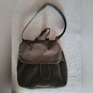 Black BAGGU Canvas Mini Backpack w/ Shoulder Strap